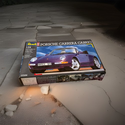 Porsche carrera cabrio revell - cabrio,